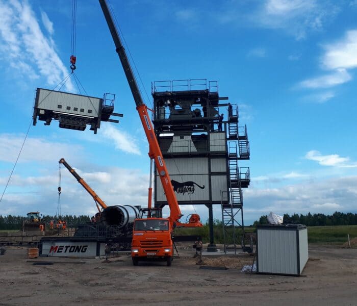 Дополнительные фото по Асфальтобетонный Завод METONG Производительностью 160 Т/Ч Запущен В Работу В Нижегородской Области!