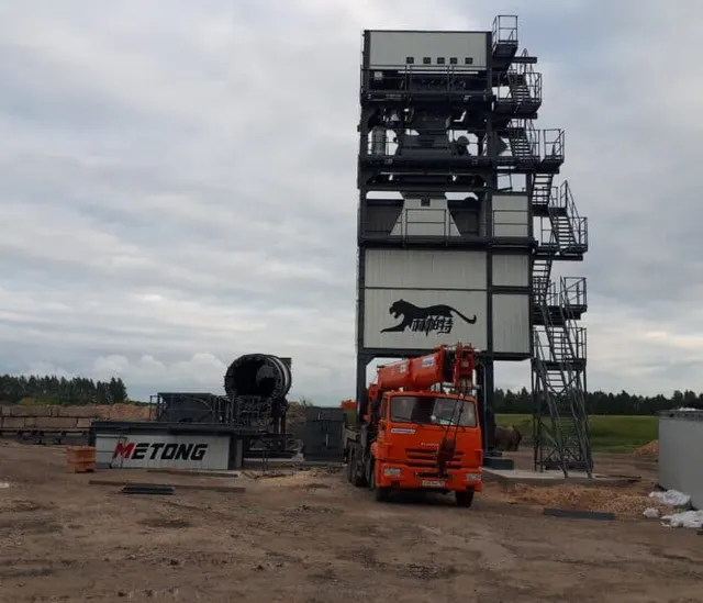 Асфальтобетонный завод Metong 160 т/ч запущен в Нижегородской области, фото 4