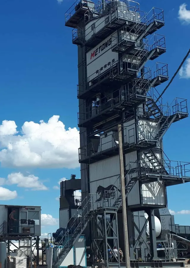 Асфальтобетонный завод Metong 160 т/ч запущен в Нижегородской области, фото 6