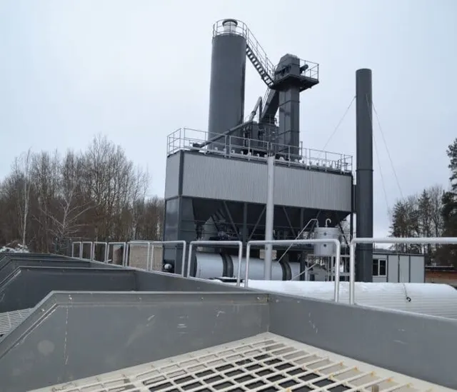 Асфальтобетонный завод Metong DLB-1500 (120 т/ч) смонтирован и готов к работе, фото 3