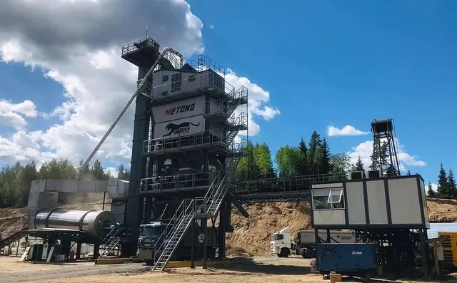 Поставка АБЗ Metong DLB-3000 (240 т/ч) в Архангельскую область