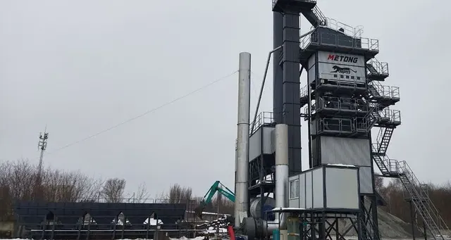 Поставка АБЗ Metong DLB-1500 (120 т/ч) в Липецкую область