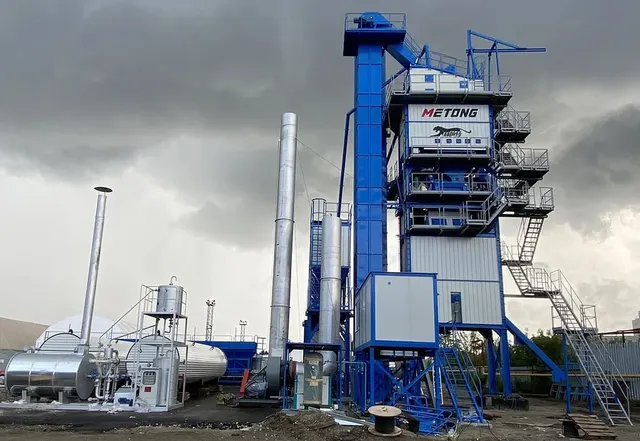 Поставка АБЗ Metong DLB-1500 (120 т/ч) в Новосибирск