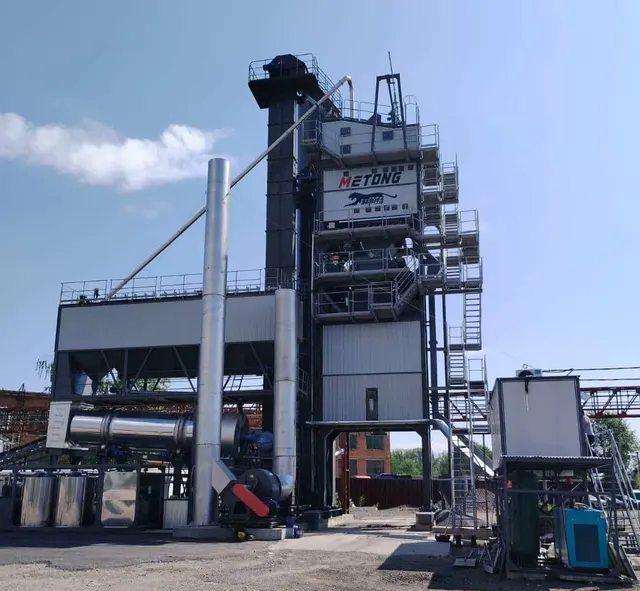 Поставка АБЗ Metong DLB-1500 (120 т/ч, 6 фракций) в Вологодскую область, фото 1 из 2