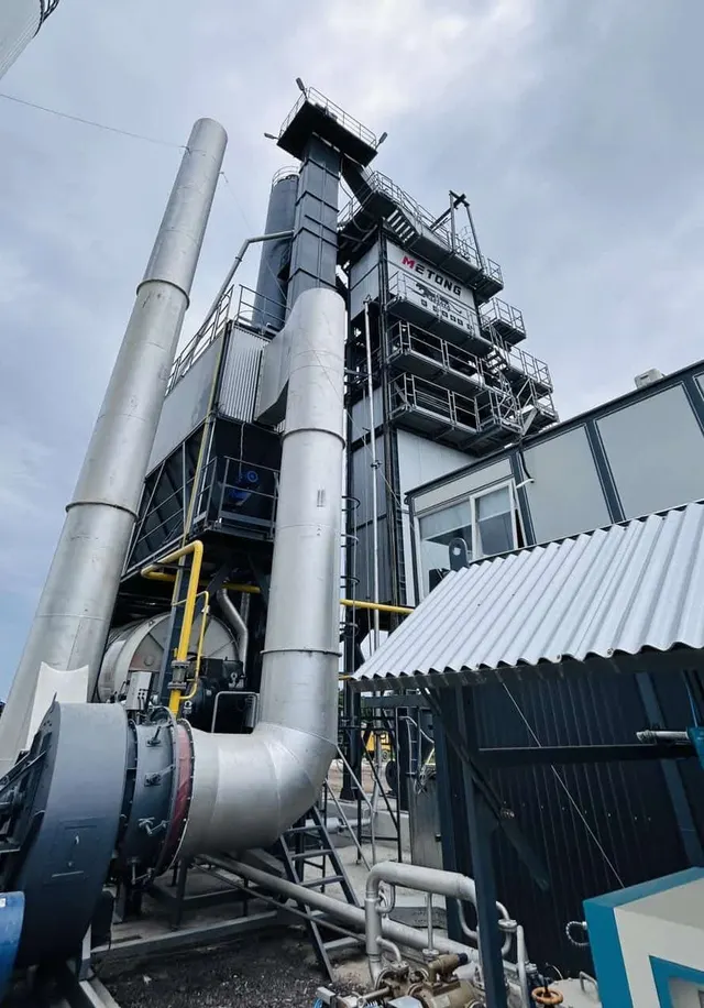 Поставка АБЗ Metong DLB-1500 (120 т/ч, 6 фракций) в Саратовскую область, фото 2