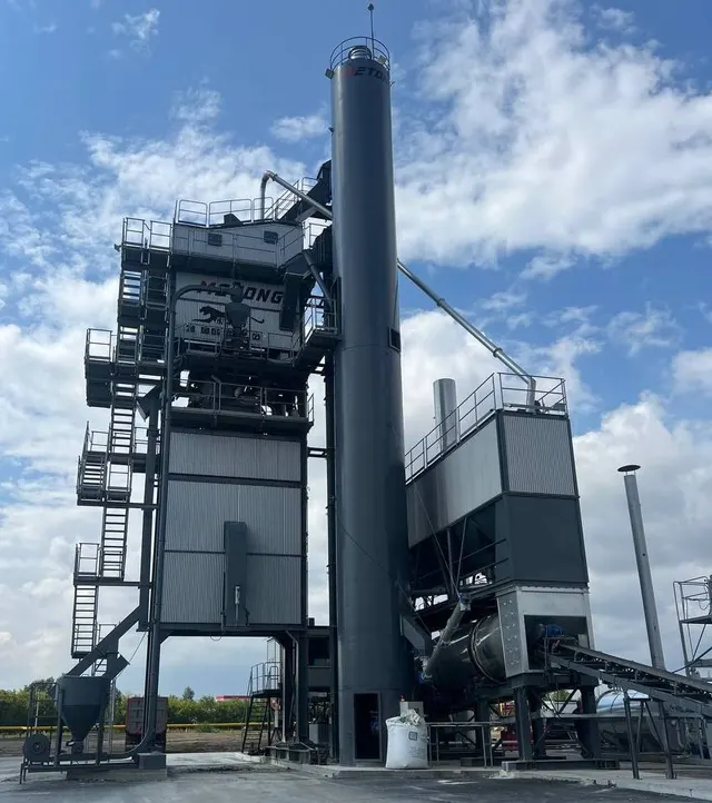 Поставка АБЗ Metong DLB-1500 (120 т/ч, 6 фракций) в Омскую область, фото 2